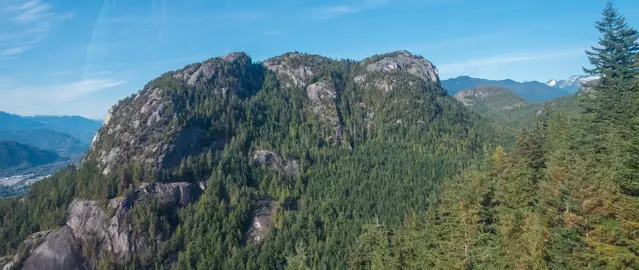 Stawamus Chief close to the Alice Lakes Provincial Park