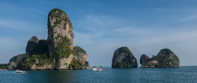 Andaman Sea close to Krabi and Railay Beach