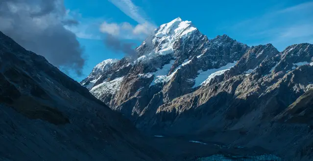 Mount Cook view from Hooker Lake