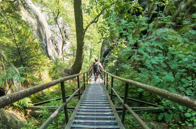 Heilige Stiege down to Schmilka