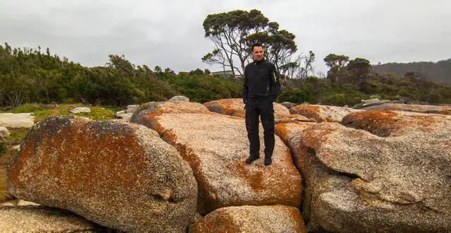 Cod Rock Point - Can be pretty cold even at the end of spring