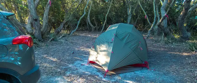 Peaceful Camping at Stumpy No4 at the Cobler Rocks Trail