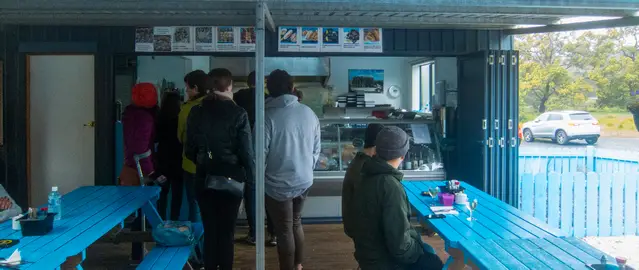 Fresh Seafood at the Marine Farm inside Freycinet National Park