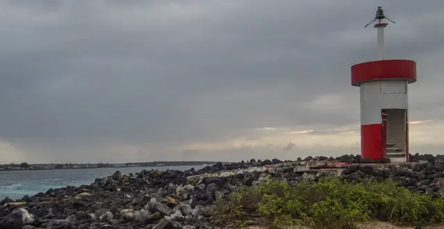 Faro Punta Carola on San Cristobal Island - Galapagos