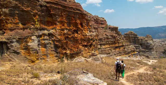 Hiking Trail in Isalo