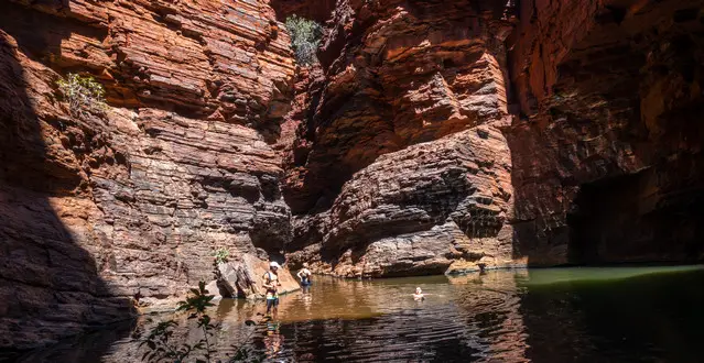 Weano Gorge - Handrail Pool awesome for swimming