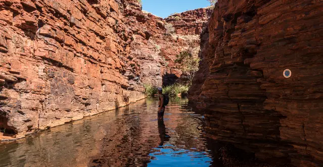 Hancock Gorge in Karijini National Park