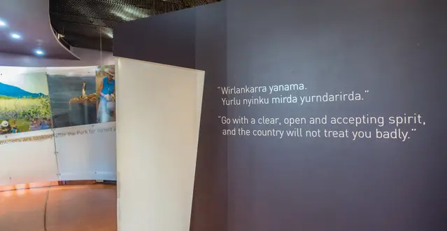 Exhibition in the Karijini Information Centre Exhibition in the Karijini Information Centre