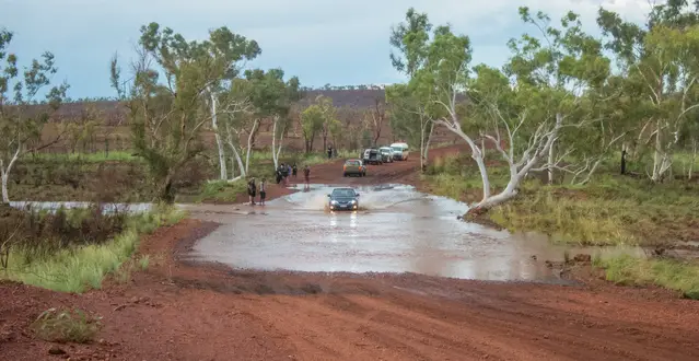 Karijini in the wrong season after heavy rainfall