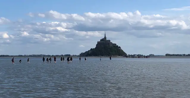 Tidal Flat Tour at Mont Saint Michel, Normandy