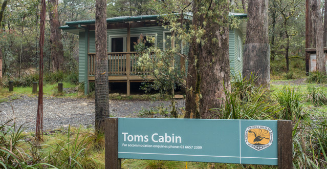 Toms Cabin in the NEw England National Park