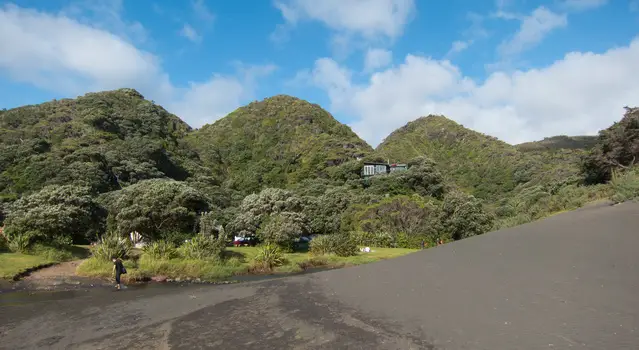 Piha Beach and Village