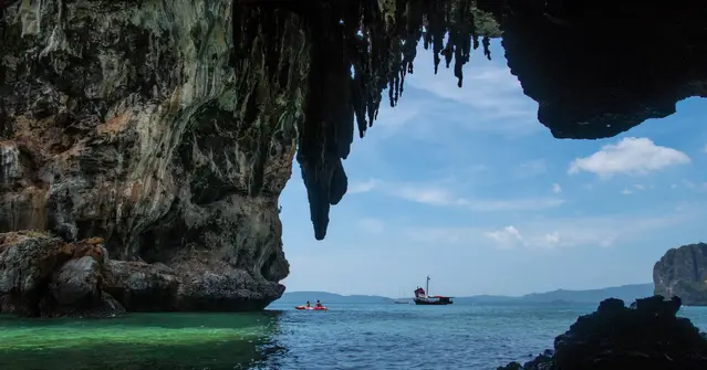 Railay Beach, Krabi while snorkeling