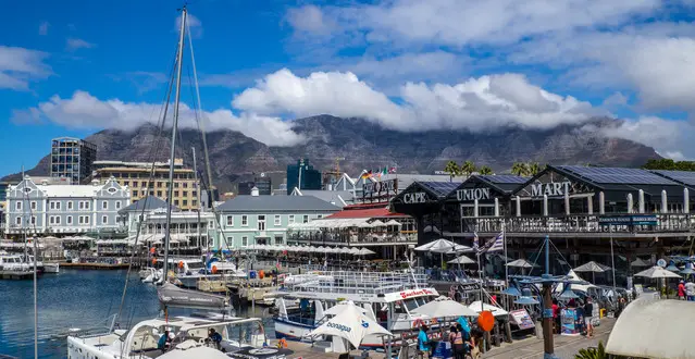 Table Mountain - View from V&A Waterfront