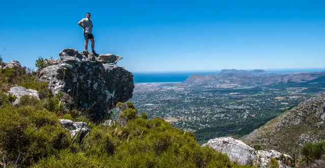 Table Mountain - View to Cape Town