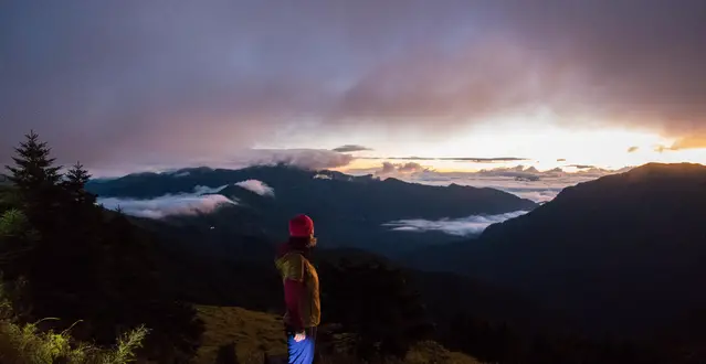 Sunrise on Mount Hehuan - Hehuanshan