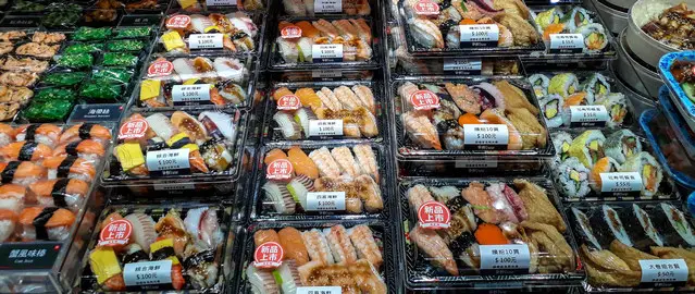 Sushi Shop in the Taipei Main Station