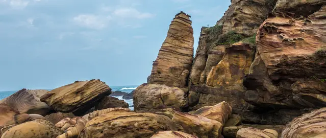 Nanya Rock along the north-east coast road #2 close to Taipei