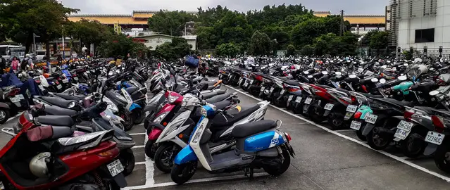 Parking for scooter in Taipei
