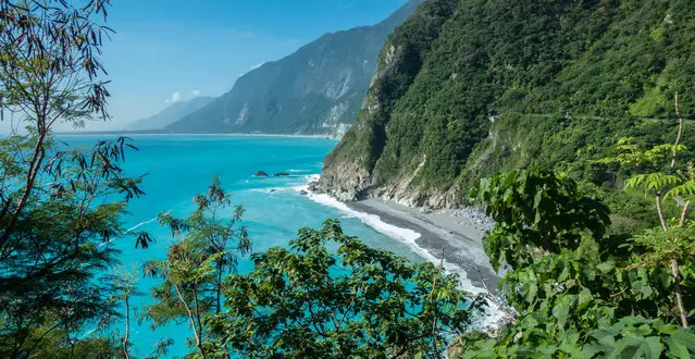 Qingshui Cliff already part of the Taroko National Park