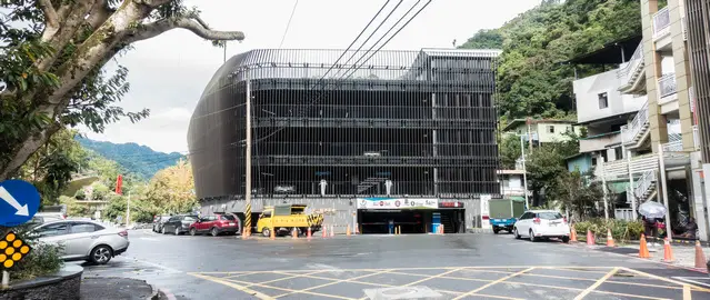 Huge Parking Garage in Wulai