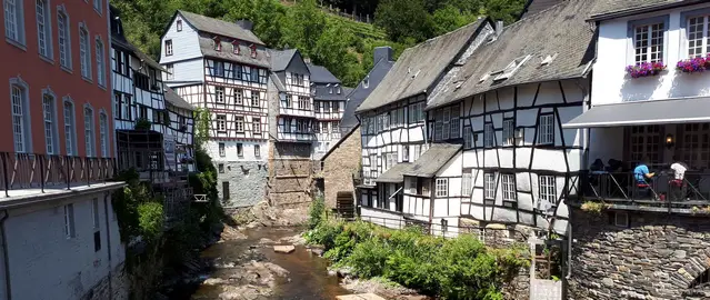 Half-timbered Houses in Monschau