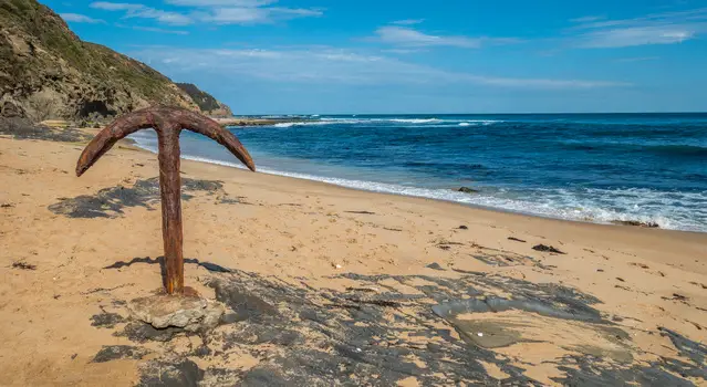 Wreck Beach Great Ocean Road - Fiji Anchor