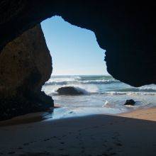 Caves at Adraga Beach - Praia da Adraga