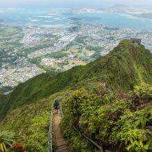 Haiku Stairs in Oahu, Hawaii - The Legal Way 