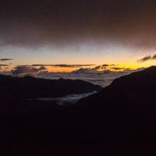 Sunrise on Mount Hehuanshan