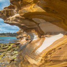 The Breathtaking Painted Cliffs on Maria Island