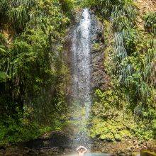 Toraille Falls in Saint Lucia