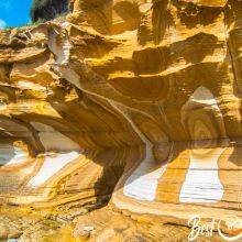 Painted Cliffs on Maria Island - Location, Hike, & Camping Guide