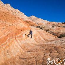 The Candy Cliffs at Yant Flat in Utah, Close to St. George and Zion