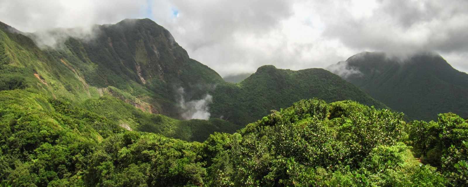 Boiling Lake - Morne Trois Pitons National Park