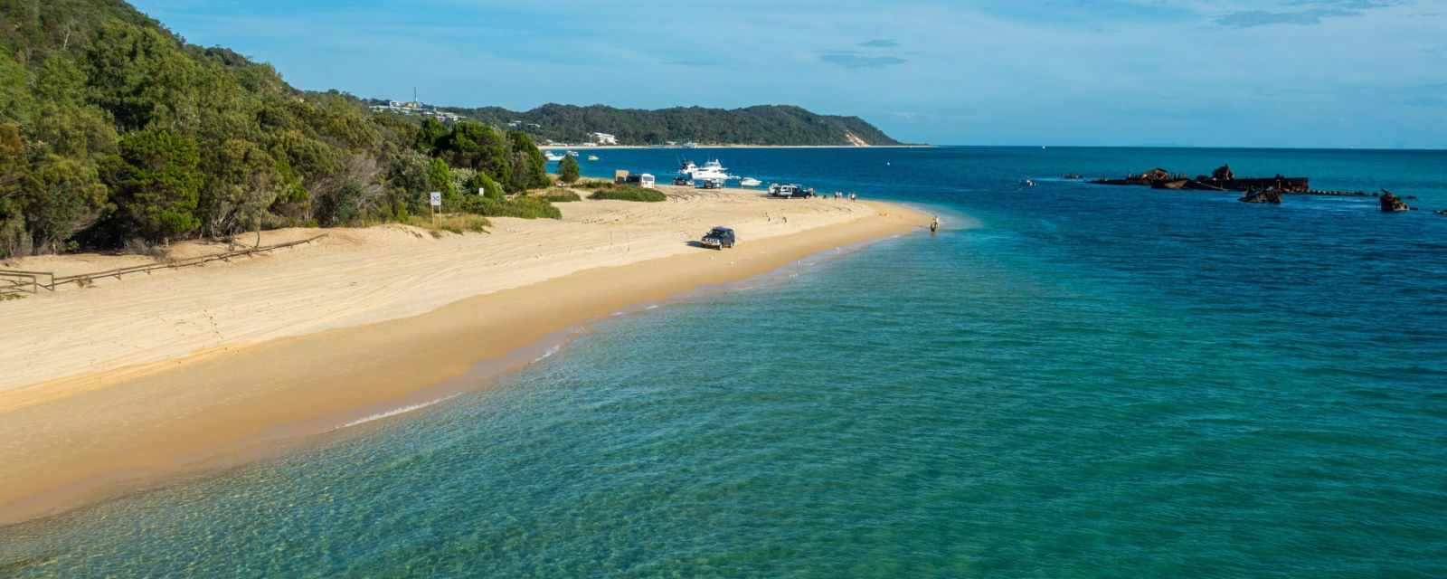 Tangalooma Wrecks and Camping in Moreton Island Close to Brisbane