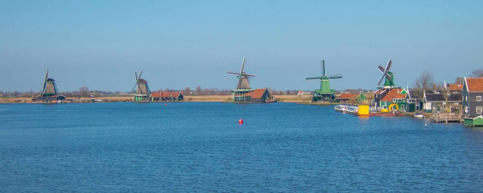 The Zaanse Schans Windmills