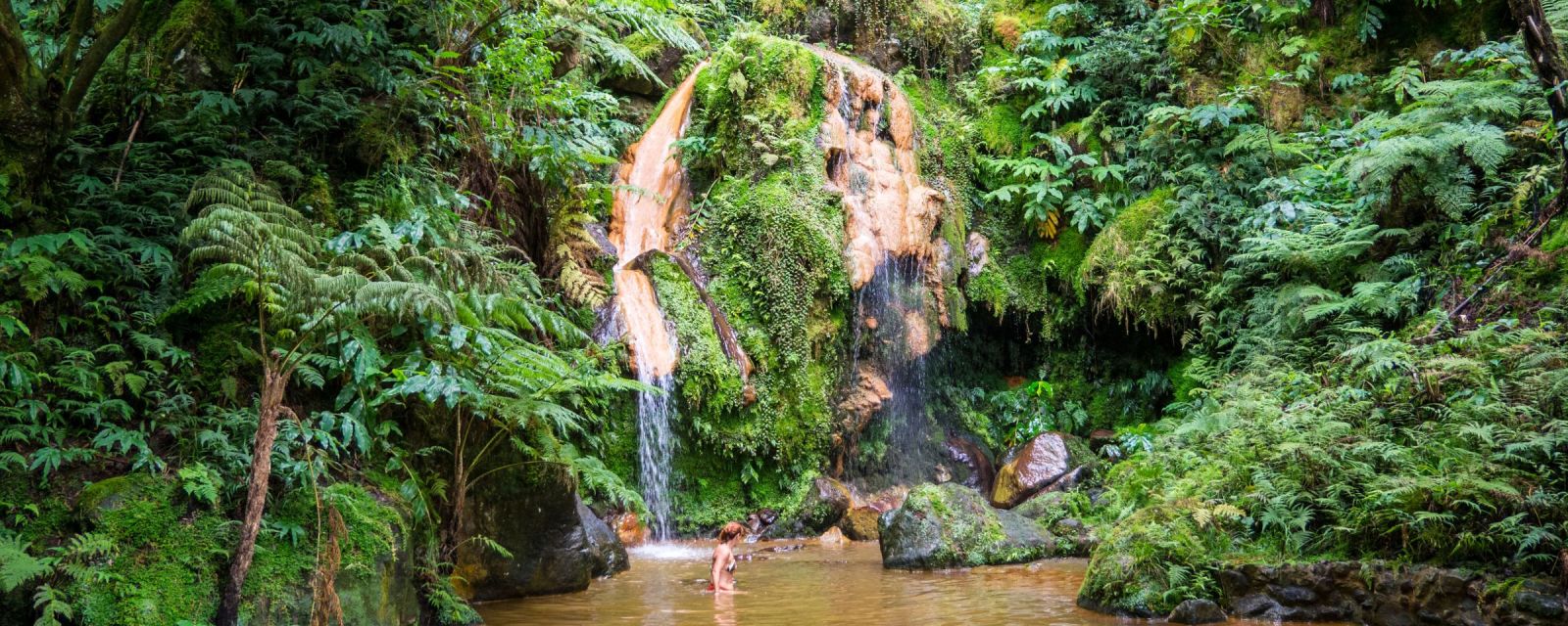 Caldeira Velha Hot Springs in Sao Miguel Azores – Time Slot Entry Tickets 