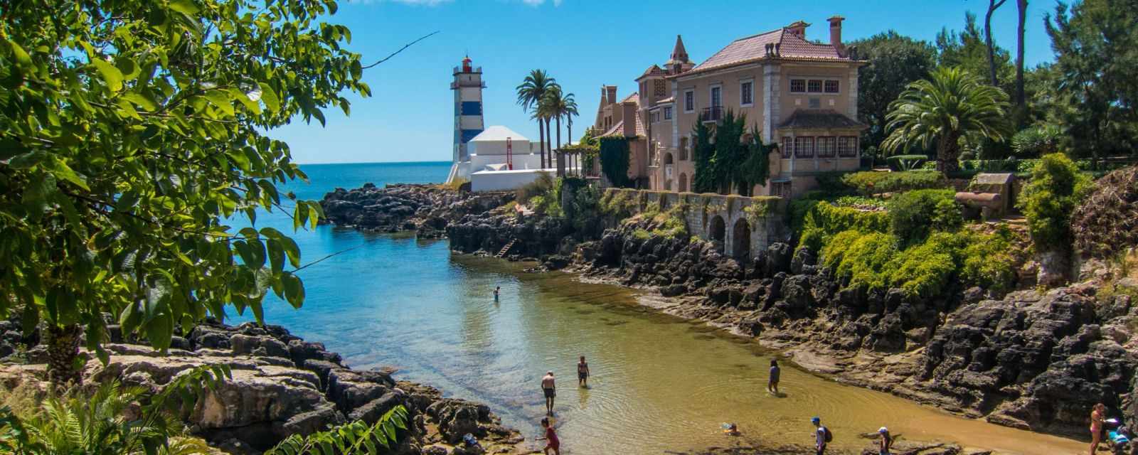 Praia Santa Marta - Santa Marta Beach in Cascais