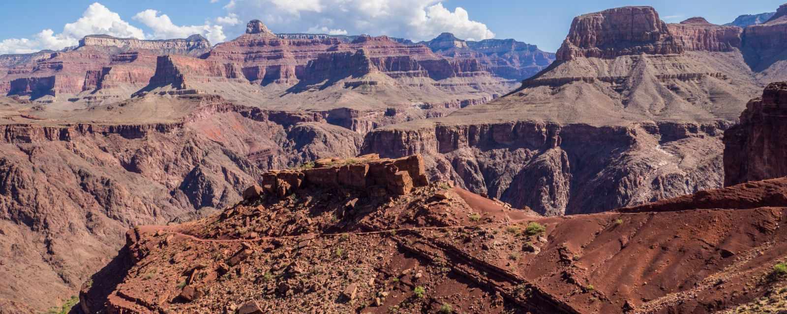 The South Kaibab Trail after Skeleton Point