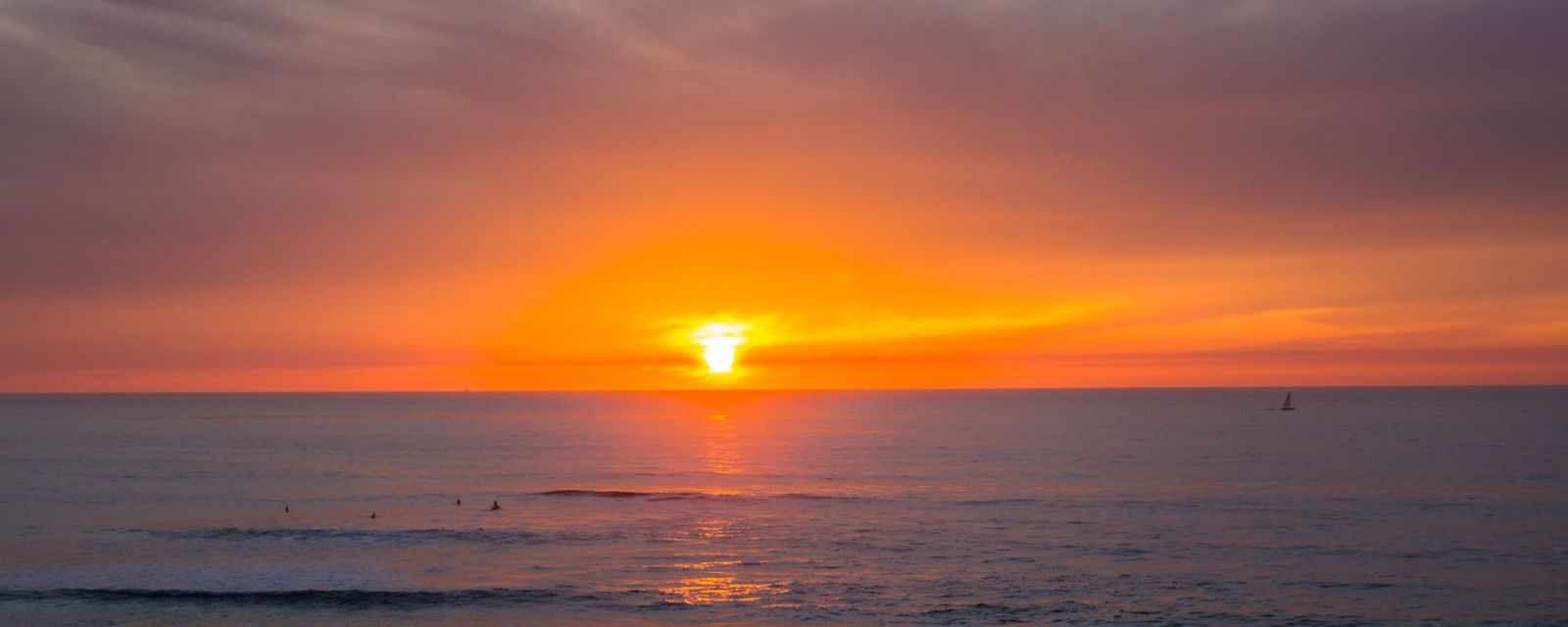 Sunset Cliffs and Cave in San Diego at Point Loma