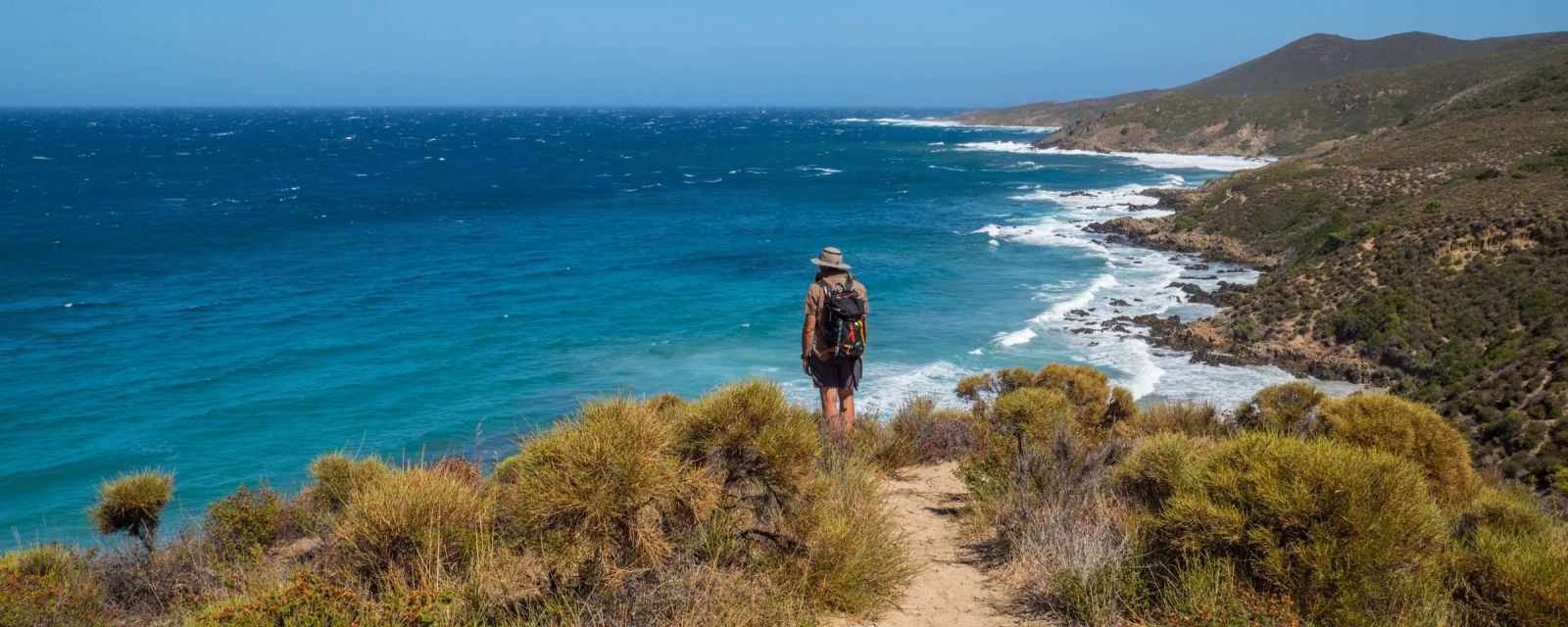 Sentier Littoral to Plage de Acciolu Beach