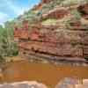 Fortescue Falls and pool after heavy rain