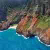 Na Pali coast view from the heli