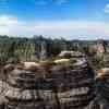 View from Bastei Bridge