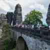 Bastei Bridge during the day