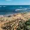 Staircase down to the beach