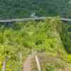 Haiku Stairs before leading below the HW