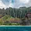 Na Pali Coast view from the boat