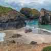 Kynance Cove at high tide